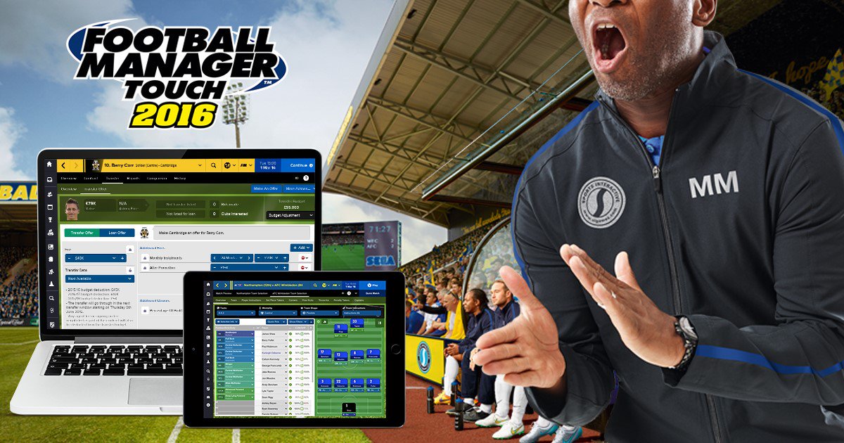Football Manager On X: "FM Touch Is OUT NOW On Steam & Selected.