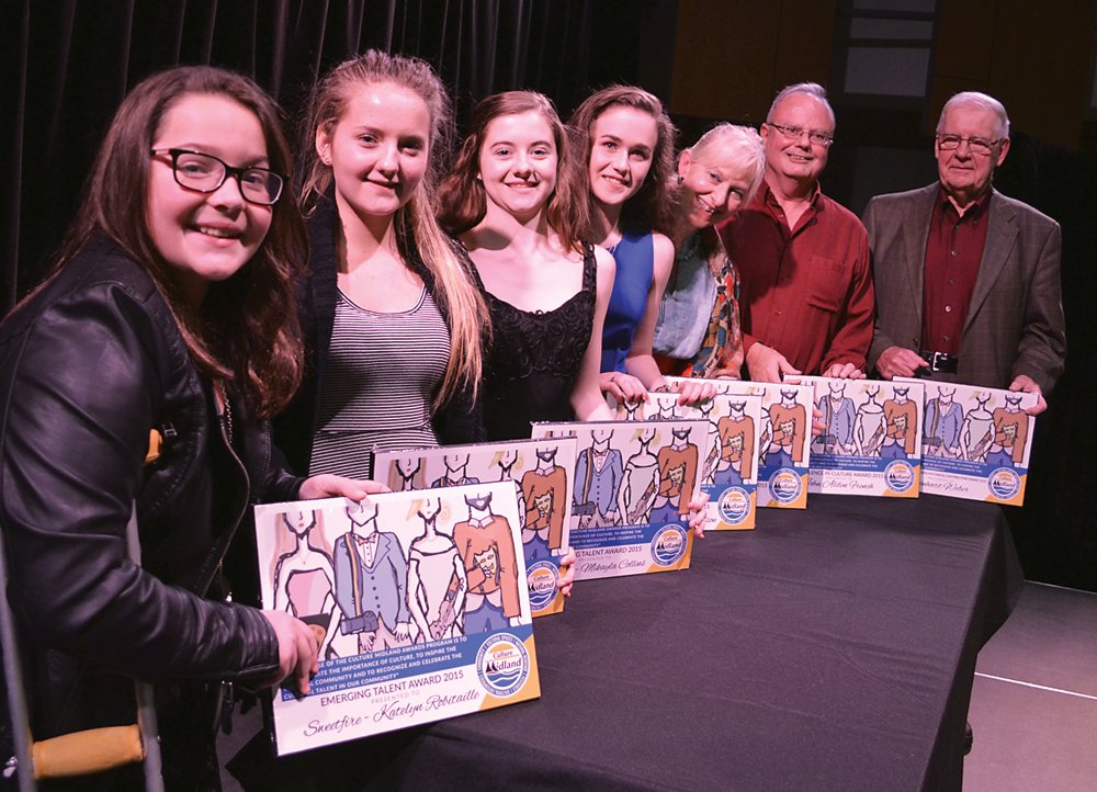 MidlandMirror's tweet photo. The inaugural Culture Midland Awards were presented Tuesday. https://t.co/mz06Wg8CAO @BrooksideMusic @sweetfiregals https://t.co/D5DUqmBCiN