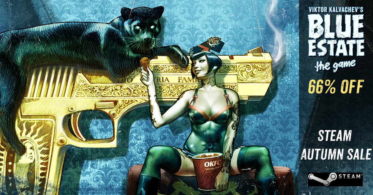 BlueEstateGame's tweet image. Save 66% on Blue Estate with #SteamAutumnSale! You know what to do!
store.steampowered.com/app/305380/