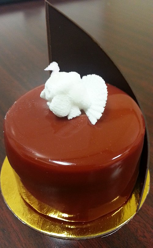 Quantification's tweet image. 3D Edible Sugar Turkey #thanksgiving #culinaryscience