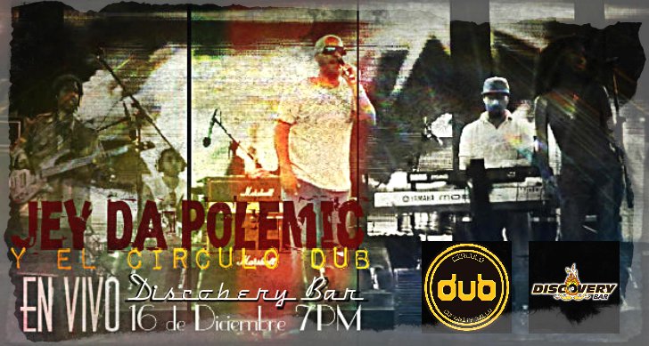 JeydaPolemic's tweet photo. #Activos #reggae #casifindeaño #16diciembre #jeydapolemic #circulodub @DISCOVERYBAR @reggaecaracas @Backstage929 https://t.co/r8Vt6KYUUU