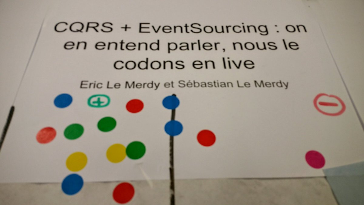 ericlemerdy's tweet image. Thank you #codeurs2015 ! @seblm