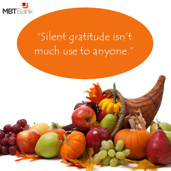 MBTBank's tweet photo. Happy Thanksgiving! Tell your loved ones just what they mean to you. https://t.co/IEJbuE747c