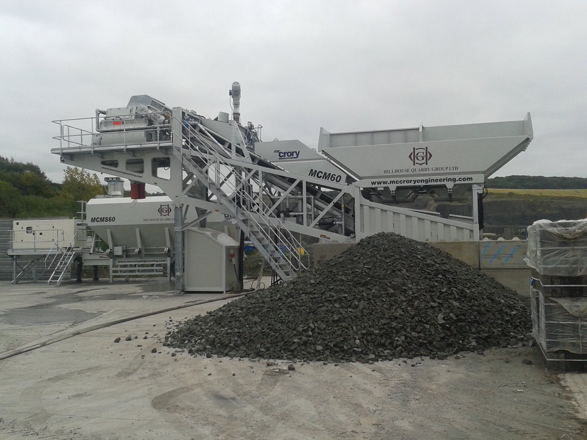 MobileMccrory's tweet photo. Throwback, Our MCM60 Mobile Batching Plant we supplied Hillhouse #concrete #batching https://t.co/1C4OJg4s3r