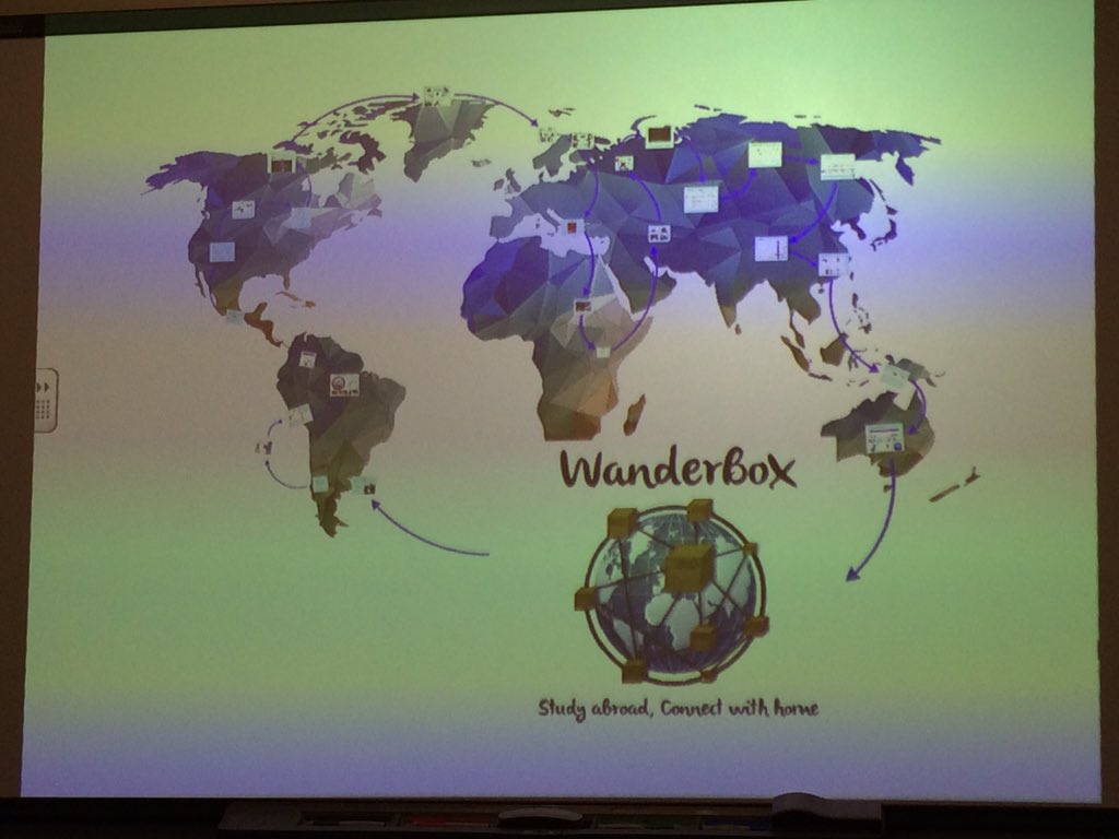 StudentStartup3's tweet image. Biz idea no. 2. Treat box delivery service for homesick students. Wanderbox @BrightonBSchool