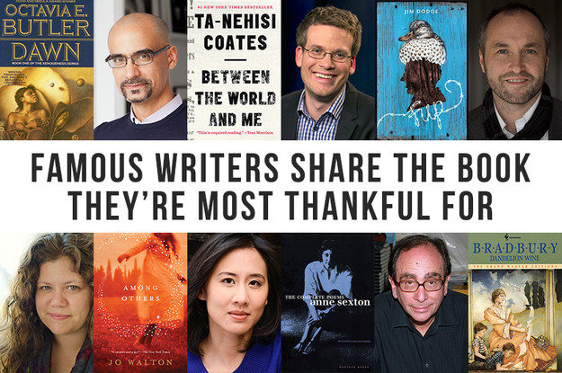 12 Famous Writers Told Us About The Book They're Most Thankful For ift.tt/1liuAU6