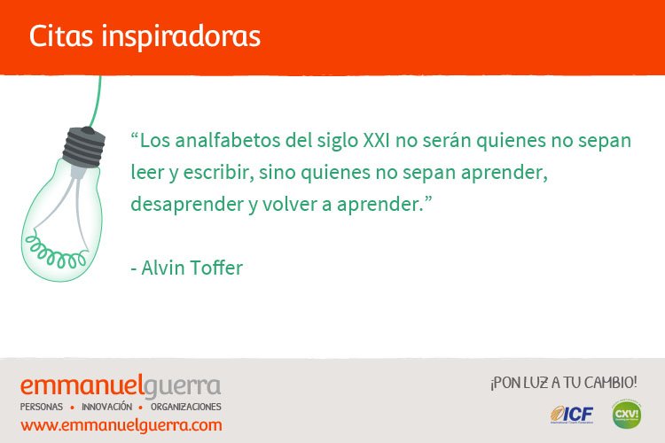 El #Aprendizaje permite #darseCuenta, #sentir y #pensar de forma distinta. Proporciona el cambio de perspectiva.