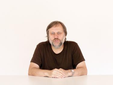 Писатель философия. Славой Жижек. Славой Жижек фото. Славой Жижек в молодости. Жижек с женой.