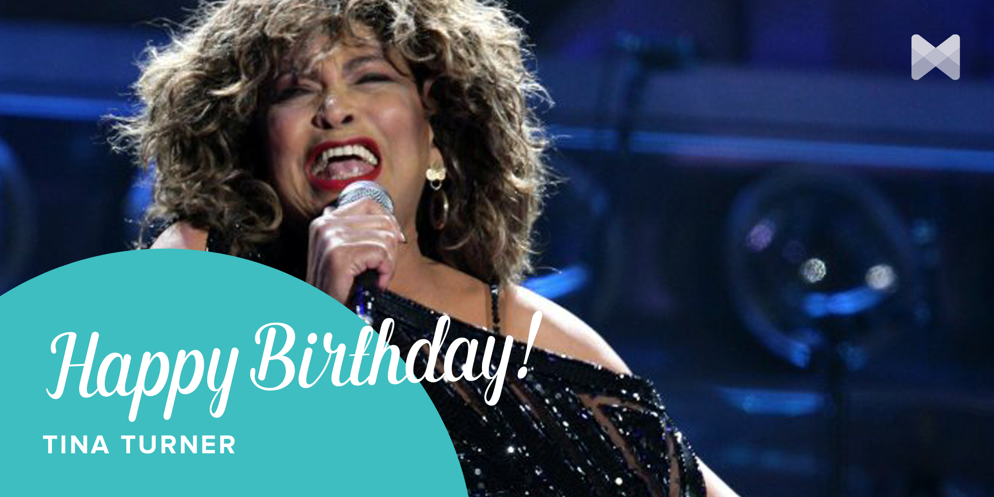 Tina Turner turns 76 today. Happy Birthday! 