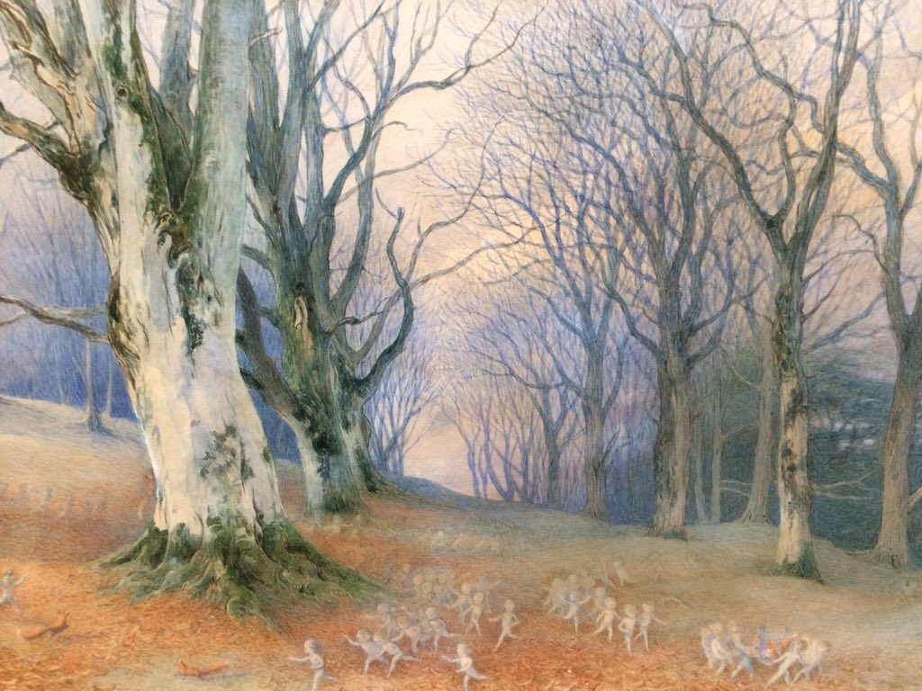 preraphaelette's tweet photo. If you go down to the woods today... #Victorian sale @ChristiesInc viewing from 28 Nov https://t.co/vhQlgv7tWx