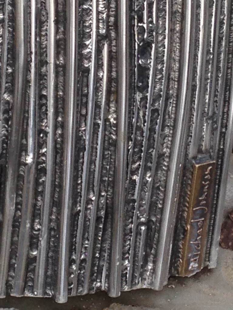 New sculpture outside #Burngreave Vestry Hall, what do you think of Michael Johnson's piece?