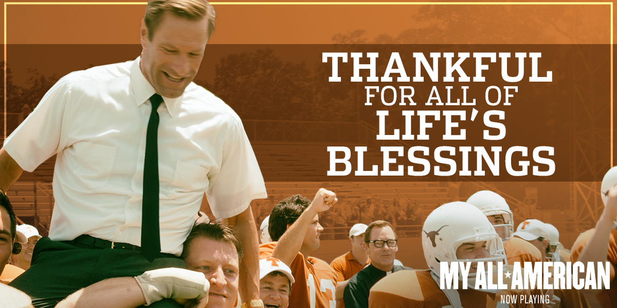 MyAllAmerican's tweet photo. What are you grateful for today? Happy Thanksgiving #MyAllAmerican https://t.co/C13A7KzZeI
