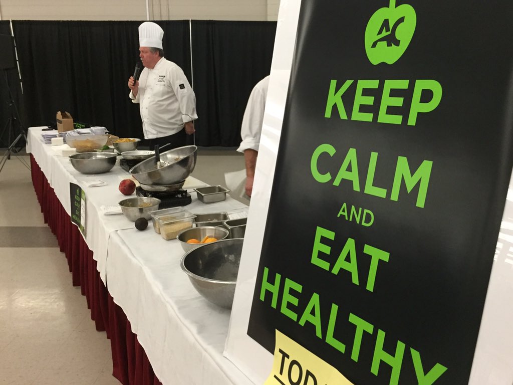 AlgonquinColleg's tweet photo. Round 2 of @ACeating's demo / sampling starting now in Market Place Food Court! https://t.co/fZWjoxf8Kd #ACfood https://t.co/3F2ILs3nqA