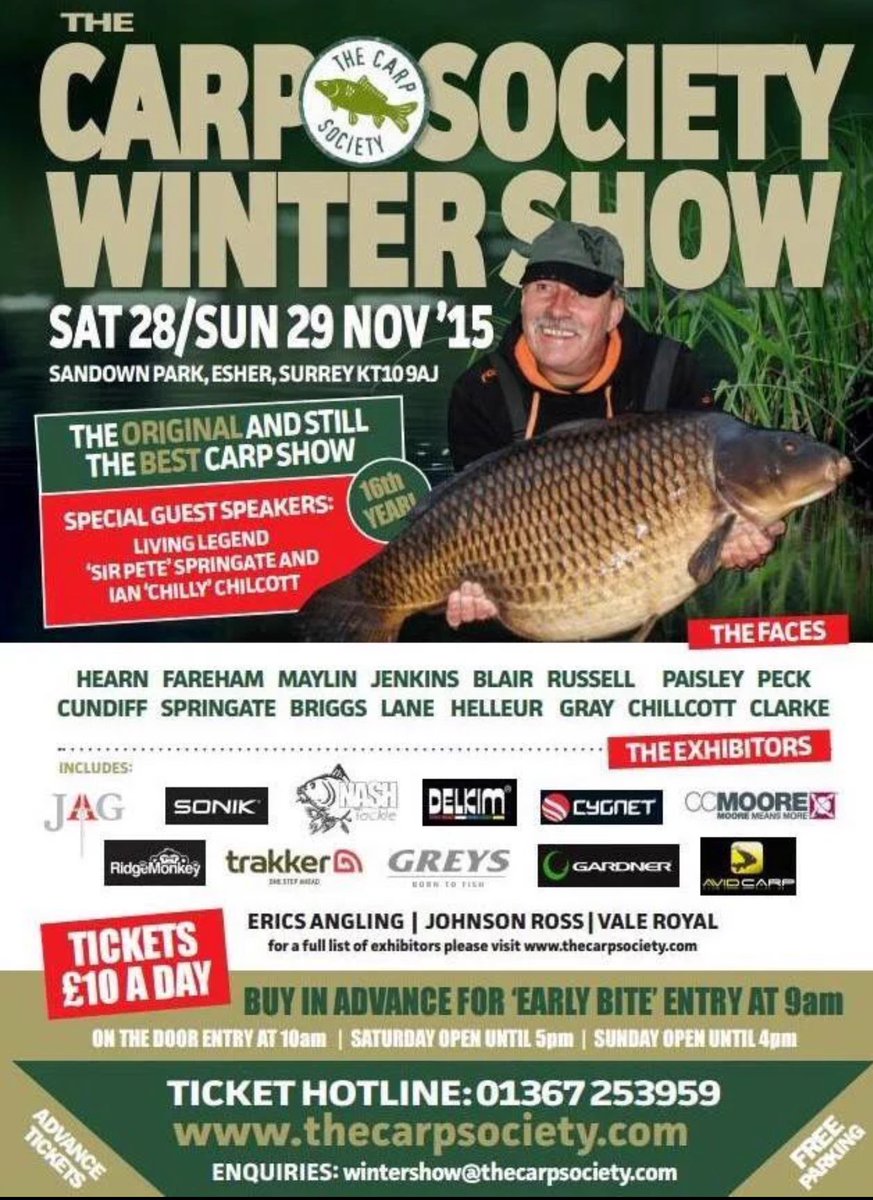 Should be a good weekend come see the lads for some top tips and advice and all the new products