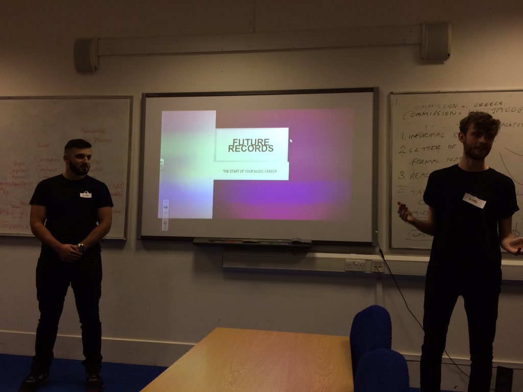 StudentStartup3's tweet image. And finally - Future Records - great name and a surefire hit in Brighton surely. @BrightonBSchool