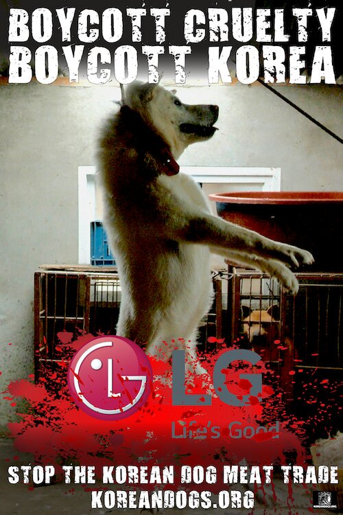 🔉CAMPAIGN🔉 #BoycottCRUELTY #BoycottKOREA ➡NATION OF .<a href="/LGUS/">LG Electronics</a> m.facebook.com/story.php?stor… 🚫STOP TERRIBLE #DogMeatTrade