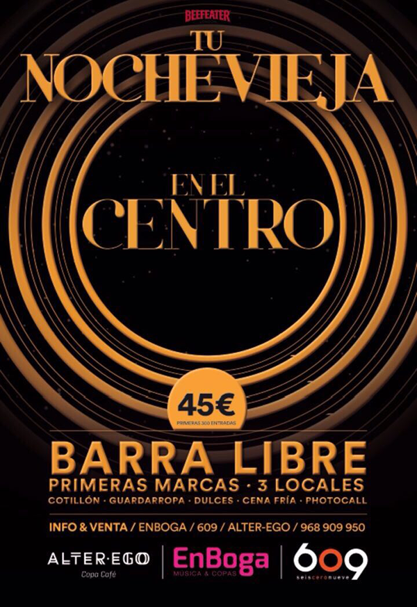 grupotemporaneo's tweet photo. ¡Ya puedes conseguir tu entrada para #NOCHEVIEJA2015! 🍸🎉🍹🎊 @alteregocopas @EnBogaMurcia @609Murcia https://t.co/jiPwgh7vvC