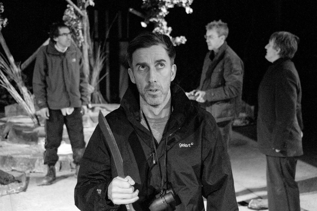 csilvertonphoto's tweet photo. Who's first...  @BarrieEnglish ponders. @WightmanTheatre  production photography by Christian Silverton https://t.co/C8skHaLiC7