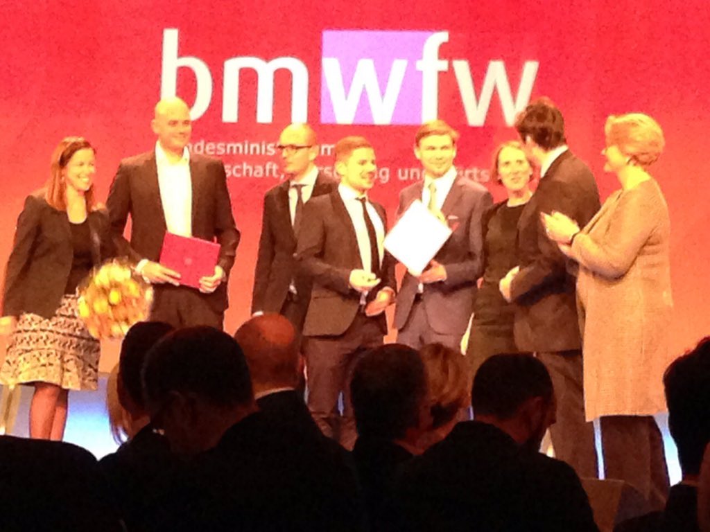 Ein wunderbarer Start in die #prgala15 mit <a href="/A1Telekom/">A1</a> !