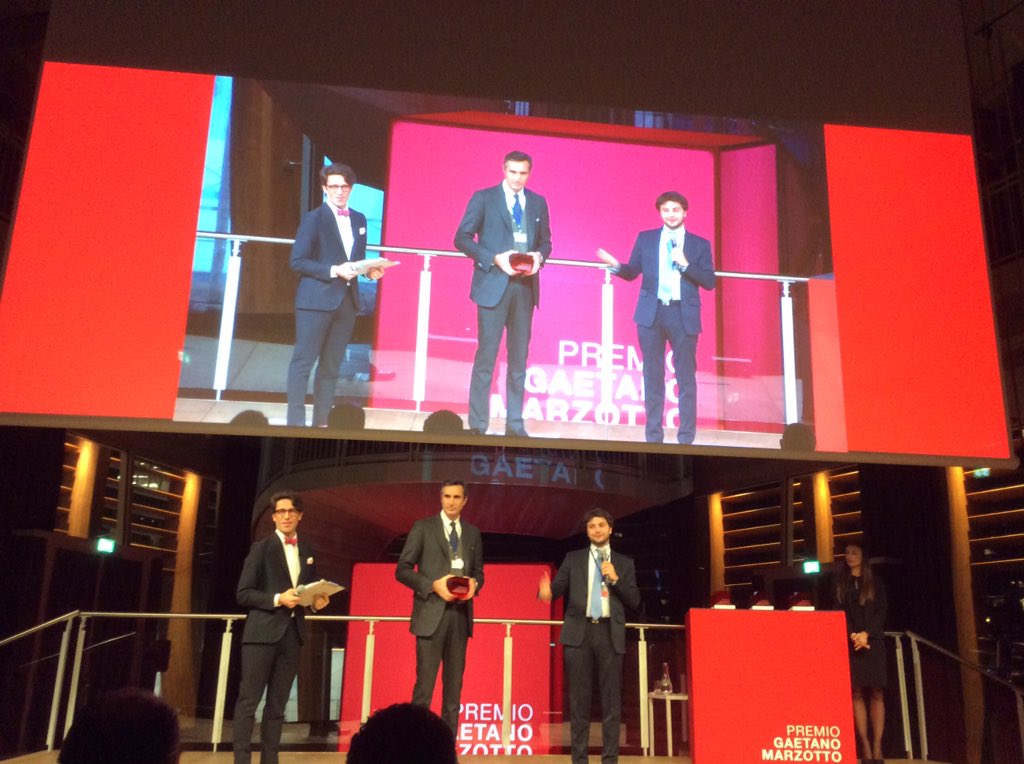 Neuroteam1's tweet photo. Secondo assegnatario del @premiomarzotto FABEREST https://t.co/KfuEhOJgYH