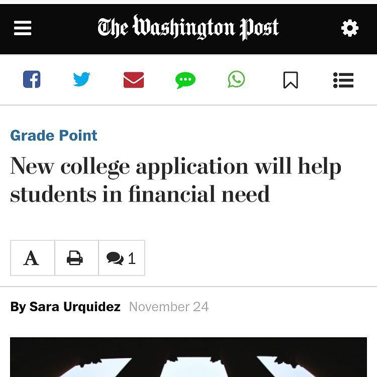 journeyofdoing's tweet photo. Find me in the #WashingtonPost today... #lifeofacollegecounselor #collegeaccess #collegebo… https://t.co/Hj4wynNQ4t https://t.co/UWGwacEKDB