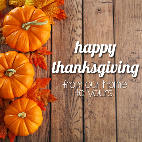 Happy Thanksgiving from your friends at Vol State HVAC!