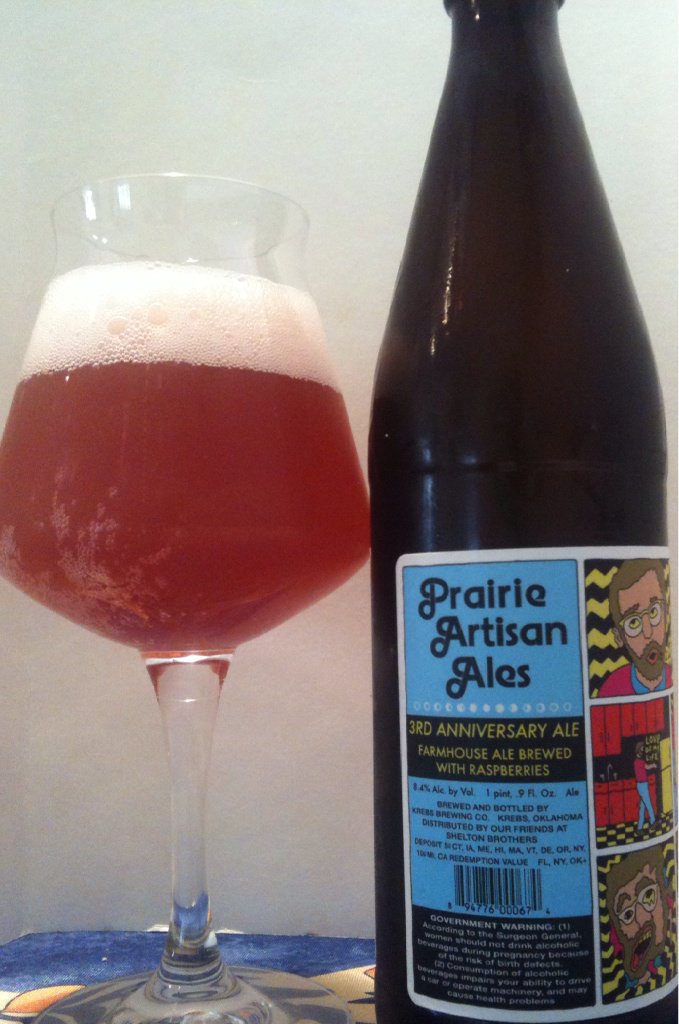bonbeer's tweet photo. Starting #ThanksgivingAle is @prairieales 3rd Annv Ale this #craftbeer is tasty & comes w/ a comic strip too! https://t.co/iY0it6Dhiq