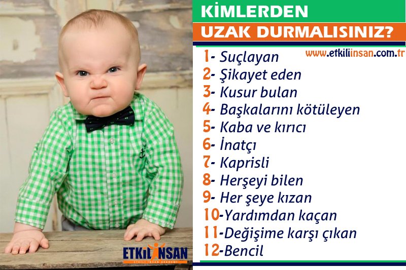 KAÇILACAK İNSANLAR KİMLERDİR?
"Bazı insanlar radyasyon gibidir.Yanında uzun süre kalırsan hasta olursun"
#İletişim