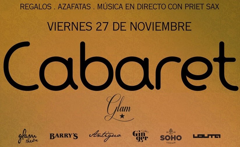 GlamTheatre's tweet photo. Viernes 27 FIESTA #CABARET  BARRY'S #leonesp,regalos,azafatas,música en directo @PrietSax degustación CUTTY SARK. https://t.co/M8gqk5RQsK
