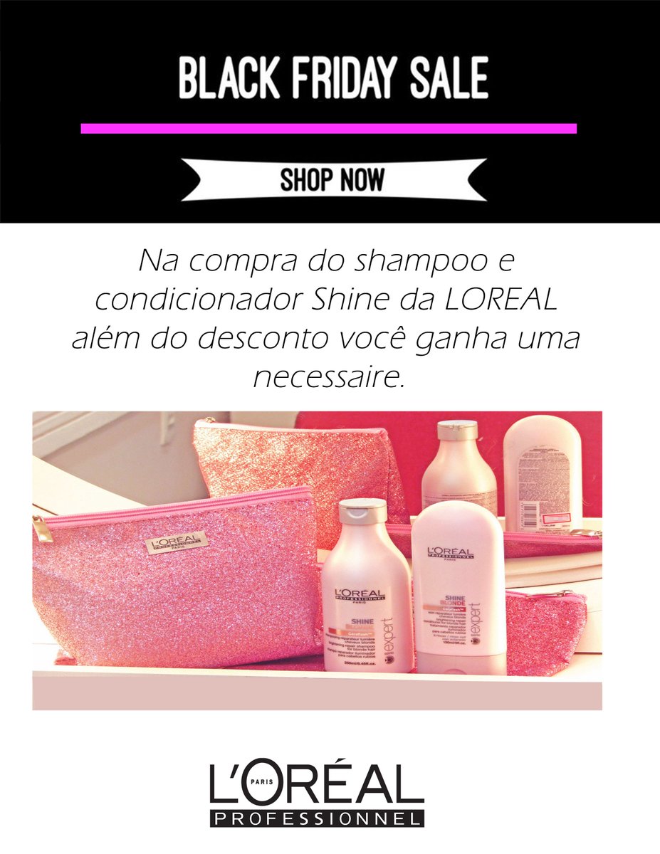 Clubedaunhaofc's tweet photo. #lorealparis 
#blackfriday https://t.co/i7Or1FayO3