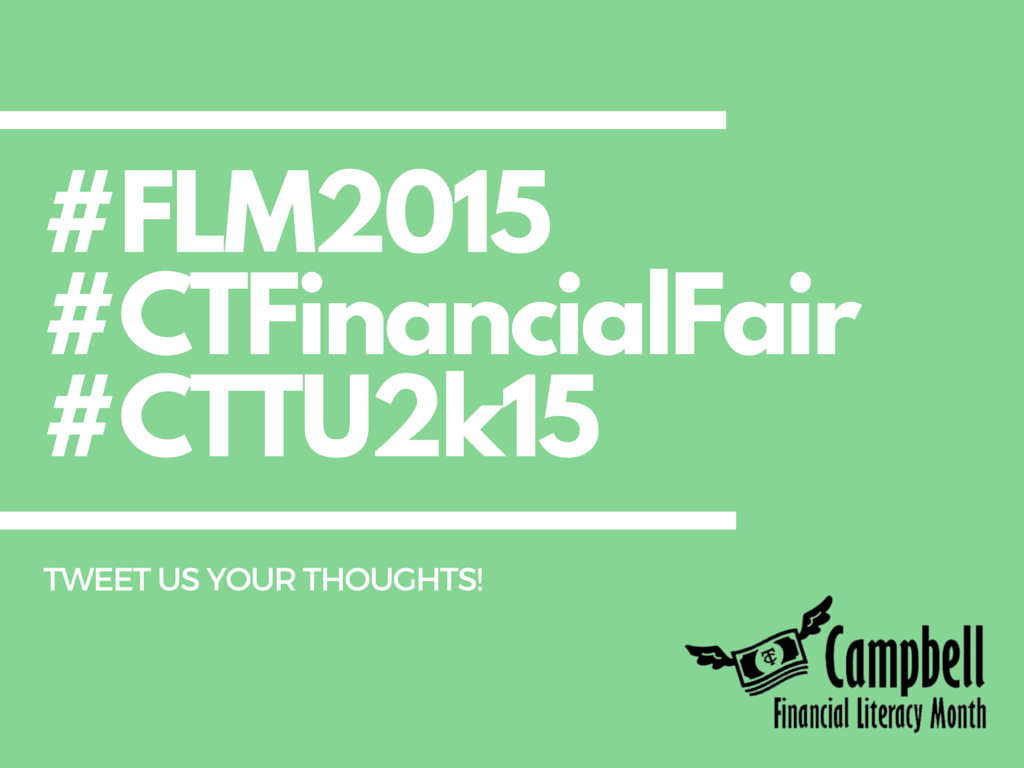 CTFinancialFair's tweet photo. Tweet us your thoughts! https://t.co/RmsG2R6Swi
