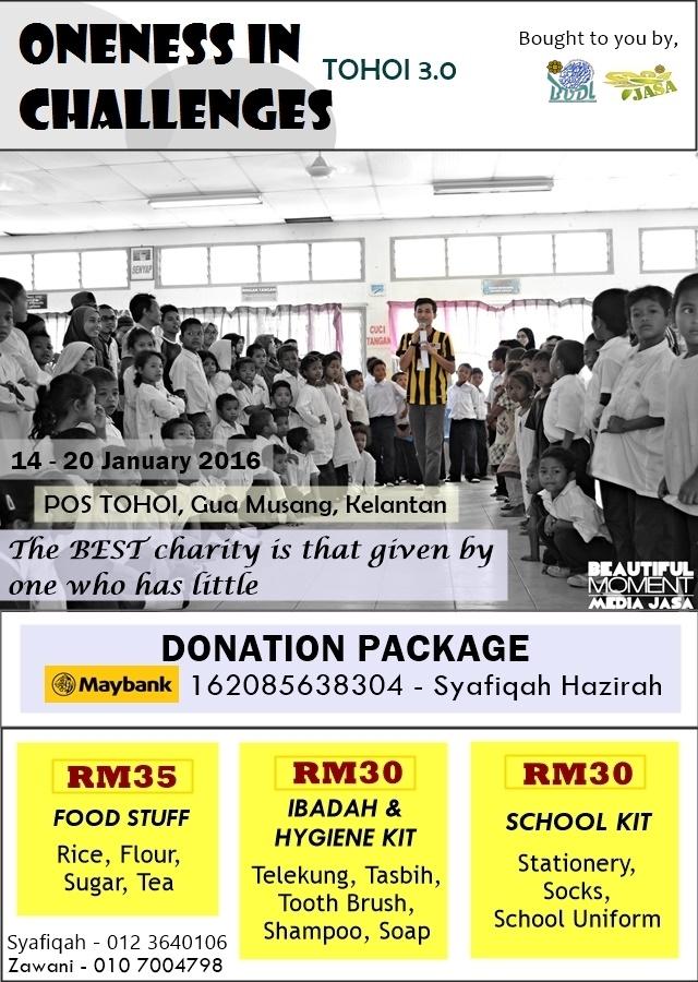 jasaclubiium's tweet photo. [Donation for Orang Asli at Pos Tohoi]

Let's help them and make their life happy by your contribution #PosTohoi https://t.co/PQ9AIJckJ0