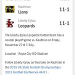Photo by Kaufman Football (@KaufmanFootball)