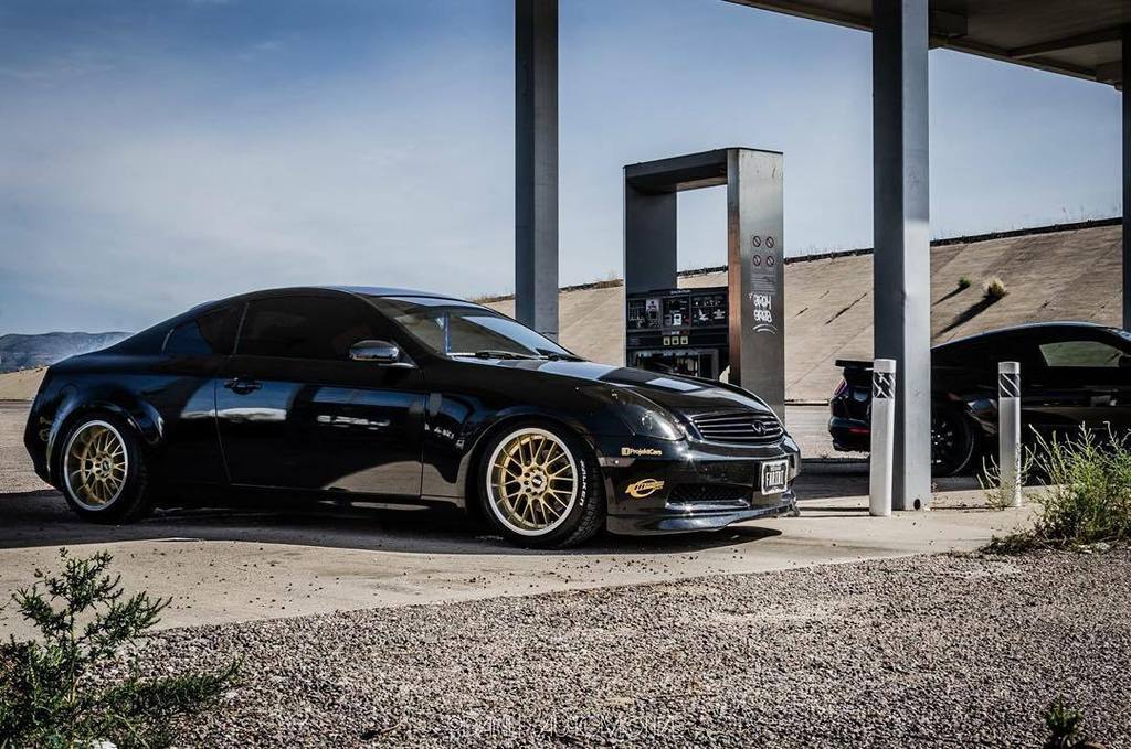 InfinitiAgora's tweet photo. Your #goals i already #donethat 
#lol #infiniti #g35 #nissan #nismo #coupe #black #str514 #strracing #road #beautif… https://t.co/CBIBgbRH8o