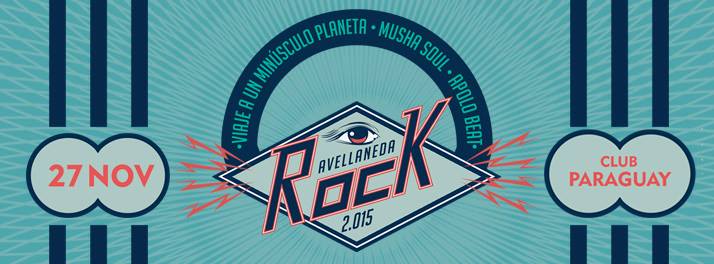 #AgendaNM Viernes 27 en <a href="/Club_Paraguay/">Club Paraguay</a> #AvellanedaRock con #ViajeAUnMinusculoPlaneta <a href="/MushaSoul/">Musha Soul</a> <a href="/apolobeat/">Apolo Beat</a>