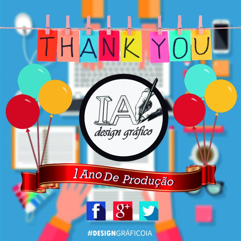 design_ia's tweet photo. 1 Ano de Produção !!!
#thankyou https://t.co/HMsBGVRAAa