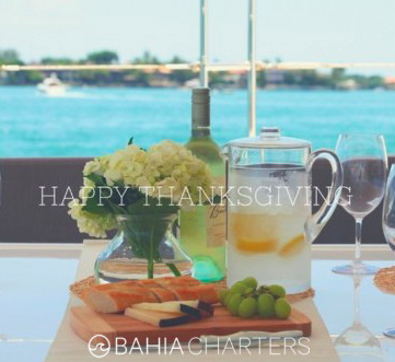 bahiacharters's tweet photo. #Happy #Thanksgiving from our table to to yours! #HappyThanksgivingEveryone https://t.co/GMEj6xoejb