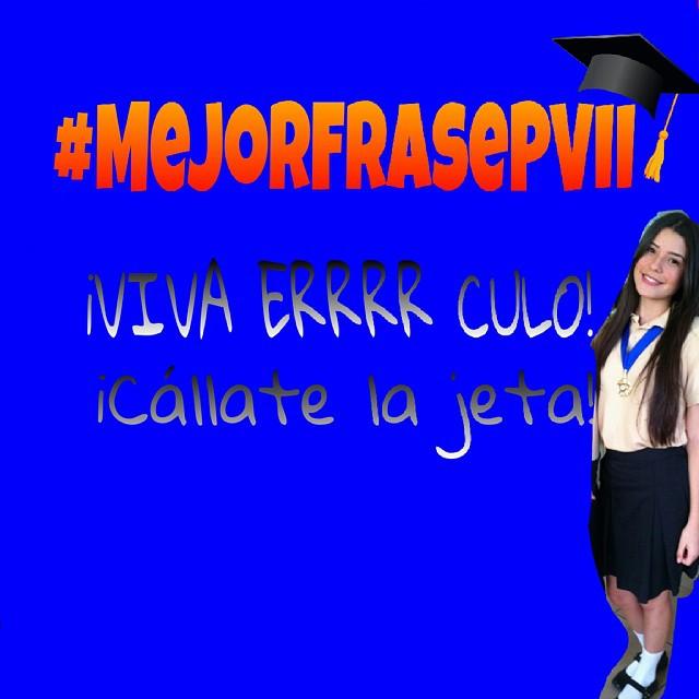 cyeoficial's tweet photo. ¿Quién ganó este premio de #MejorFrasePVII? https://t.co/kK4lxujxBP