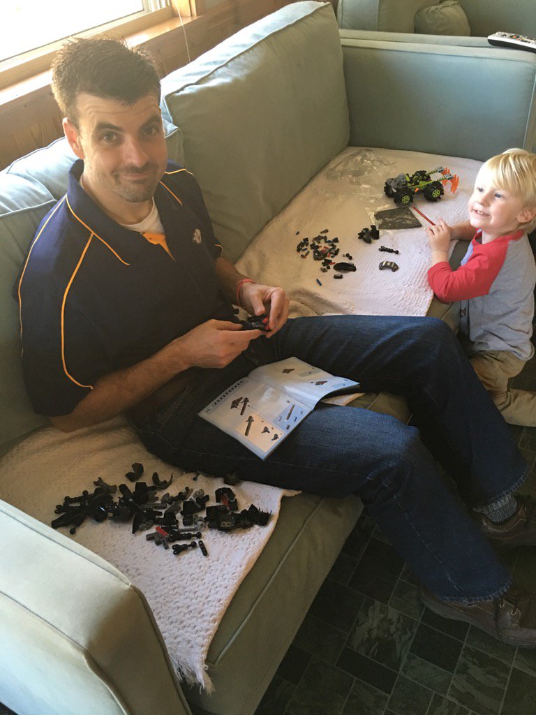 jdwilliamson78's tweet photo. Sharing a b-day present with Isaiah; putting together a Lego Darth Vader (being a good uncle) https://t.co/Cq0pyUODpg