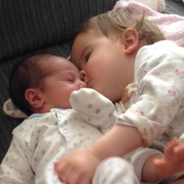 My two babies Amelia Rose and Leo James ✌️❤️