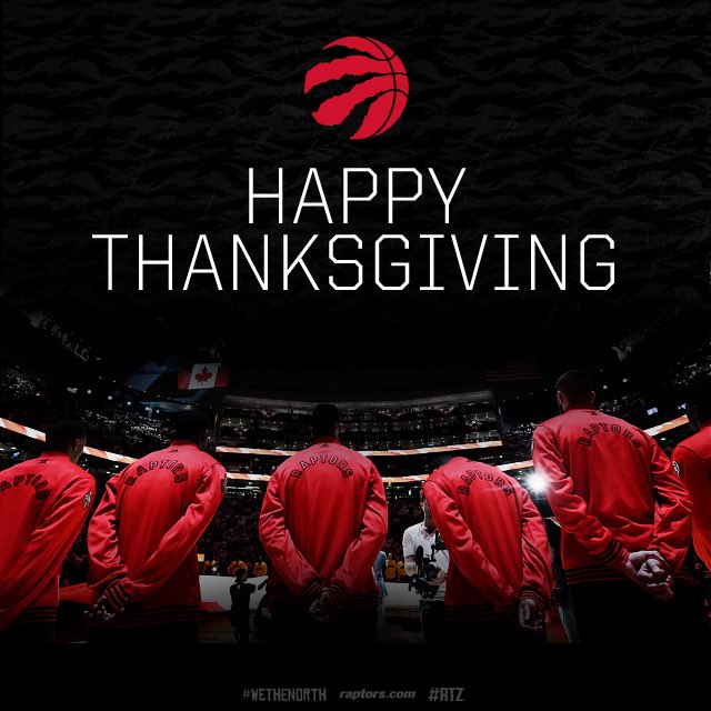 Raptors's tweet photo. To our friends south of the border. 🦃 https://t.co/RdPAnMvJgi