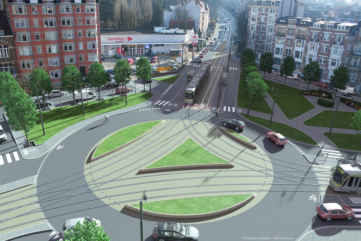 DutchUrbanIndex's tweet photo. #Belgium wants to be a #cycle "country", but the examples they made are mostly horrible. See this bad cycle example. https://t.co/og5PQ4AsBh