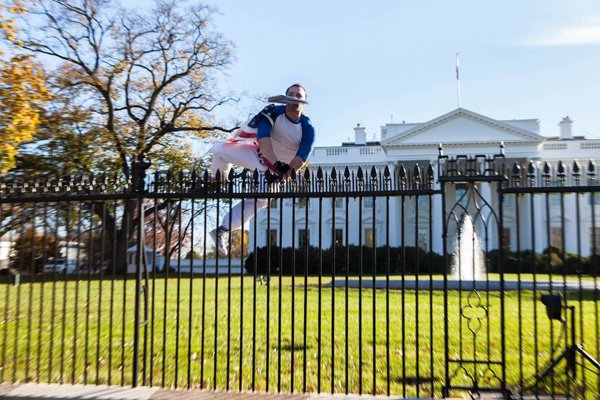 Joseph Caputo White House Fence jumper