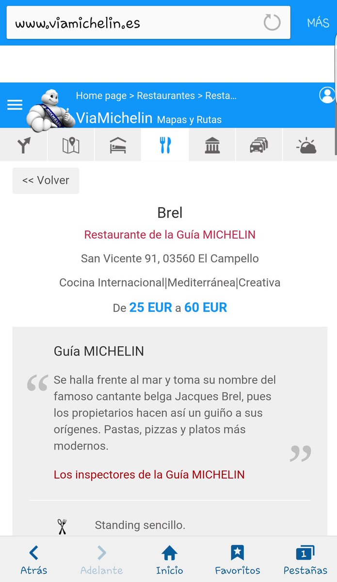 BrelRestaurante's tweet photo. ¡Lo Logramos #Brel #Restaurante de #LaGuíaMICHELIN 
Gracias #EquipoBrel 
#RecomendadosMichelin2016 @byGregoryRome https://t.co/NR6djVxEag