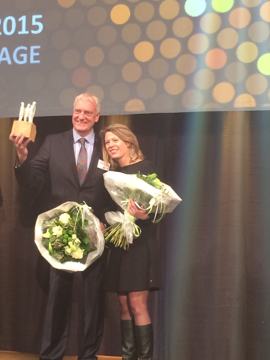 Retailer of the year in Belgium! Congrats to all Belgian shero's in the stores! Proud Hor &amp; Elvira.@SuzanneMichalik