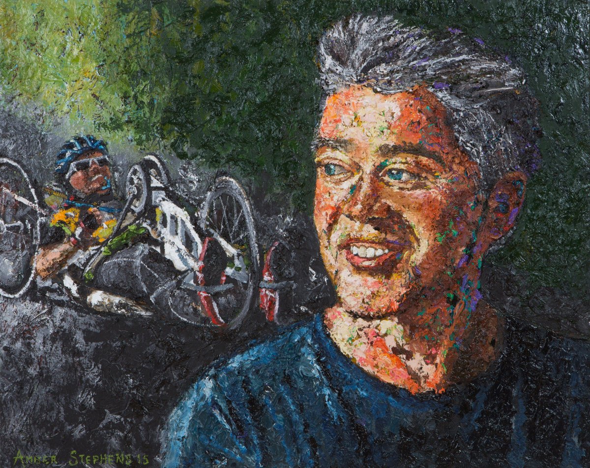 No.11 of 12 #spiritofgold portraits! Amber Stephens captures #Para-Cyclist <a href="/c5c6broken/">tim williams</a> Tim Williams!