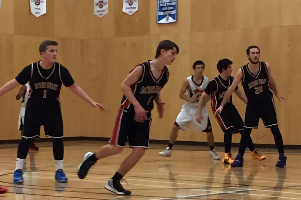 FAAthletics's tweet photo. Our senior basketball Sharks take on a strong Sackville High team and emerge victorious.    #SHSHfx https://t.co/OkBtrSlppa