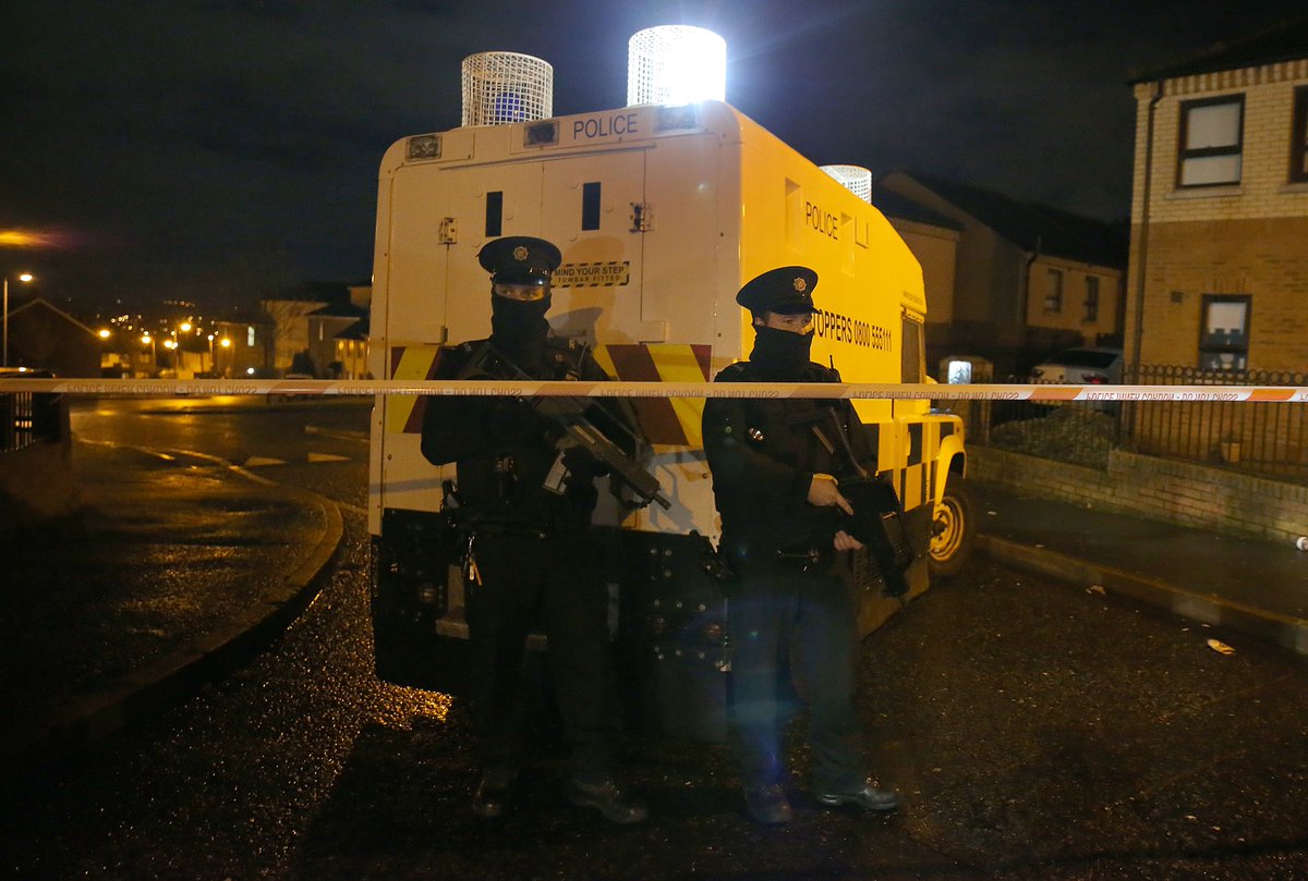 irish_news's tweet photo. Gun attack on PSNI officers in west Belfast 'attempted murder' 

https://t.co/ph9mbl0jfu https://t.co/GjSxbBhKxS