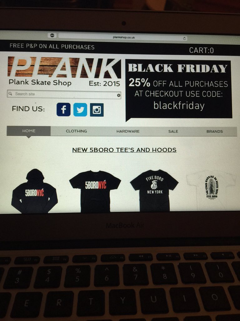 PlankShop_'s tweet photo. #Blackfriday is now on at https://t.co/qock3GOWuB 25% OFF all purchases #plankshop #skateshop #gosport #ukskateboard https://t.co/2apCVVjqjM
