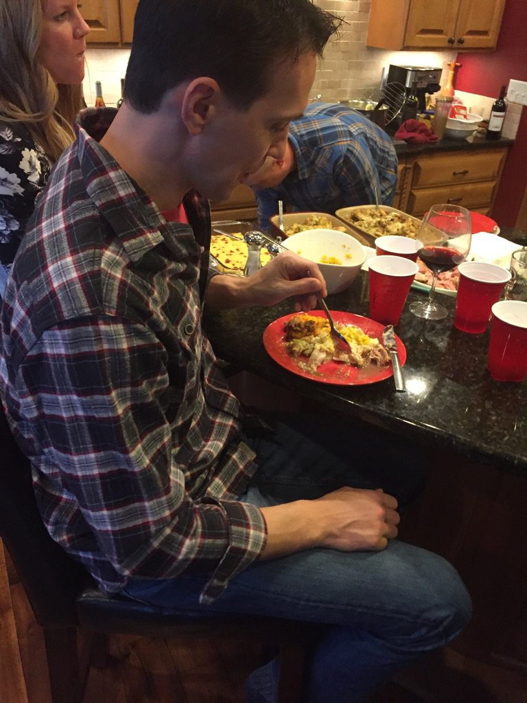 TurkeyTradition's tweet photo. Just keep eating #2ndPlate #hollowleg https://t.co/pISpiaAksD